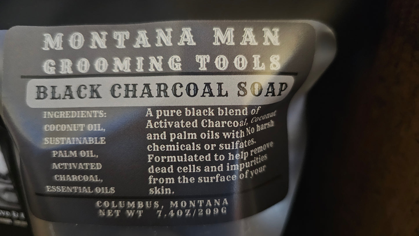 Oud Patchouli: Black Charcoal Bar Soap